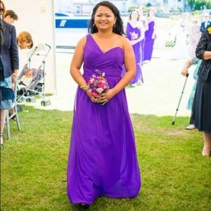 Alfred Angelo one shoulder gown